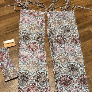 World Market Henna Crinkle Window Curtains (2)